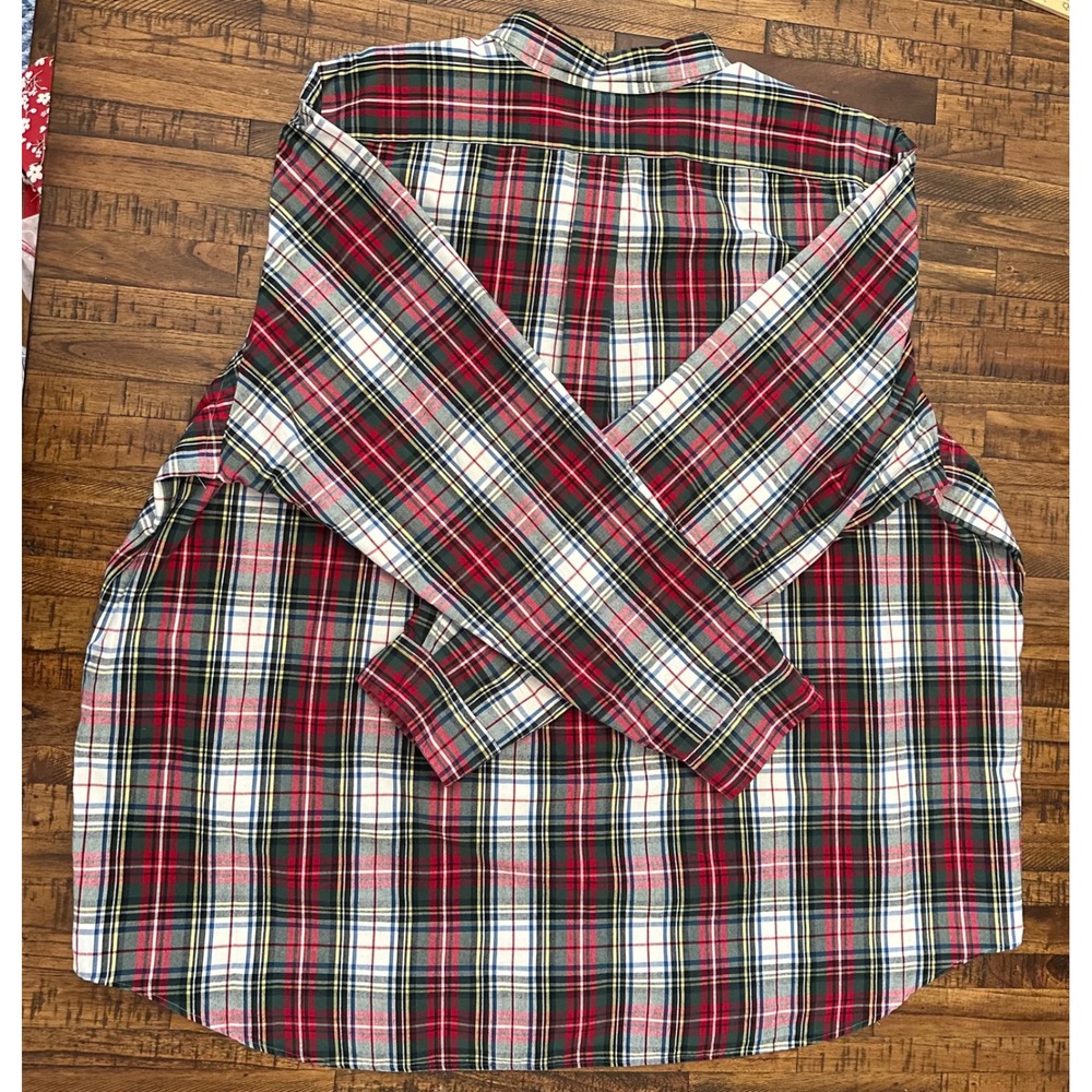 NWT $138 Polo Ralph Lauren Mens 4XB Pony Plaid Oxford Button Down Shirt Big - Picture 10 of 11
